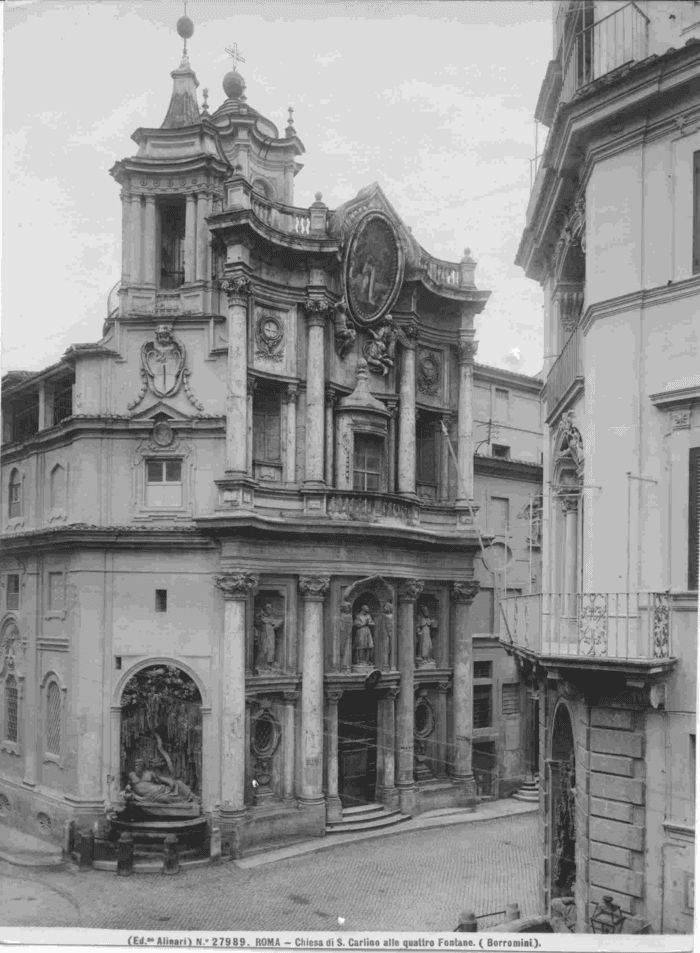 Roma - Chiesa di S. Carlino alle quattro Fontane