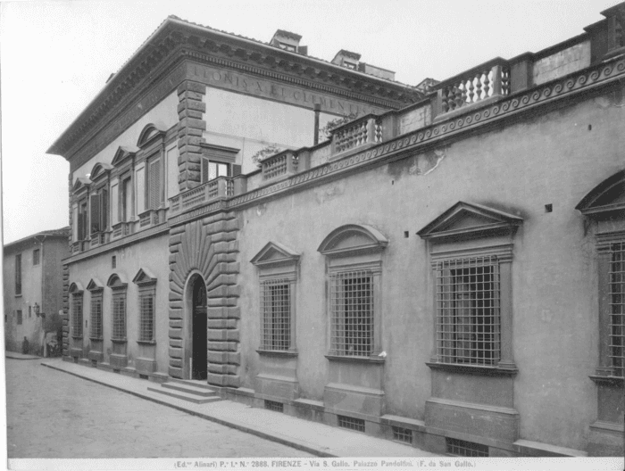 Firenze - Via S. Gallo. Palazzo Pandolfini