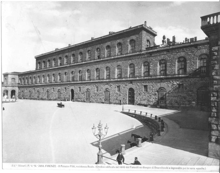 Firenze - Il Palazzo Pitti, residenza reale