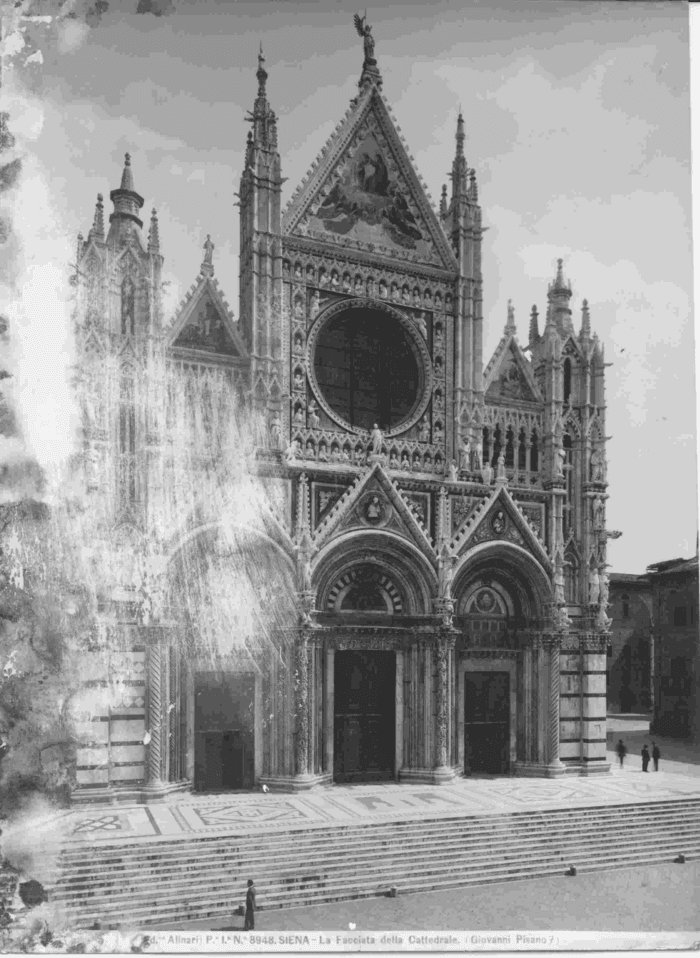 Siena - La facciata della Cattedrale