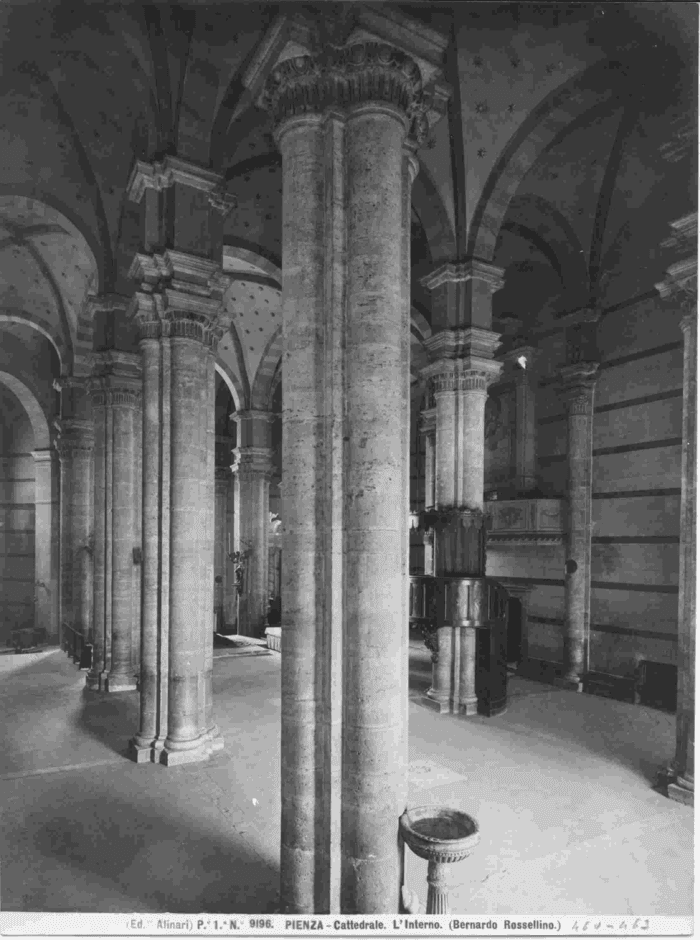 Pienza - Cattedrale. L' Interno