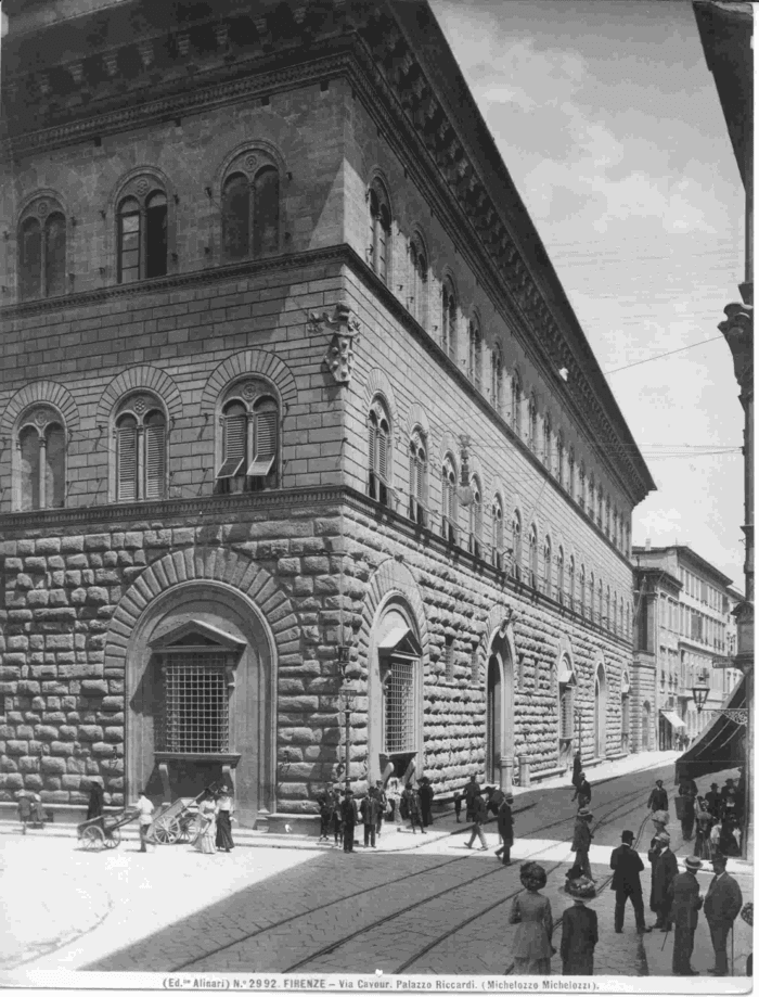 Firenze - Via Cavour. Palazzo Riccardi