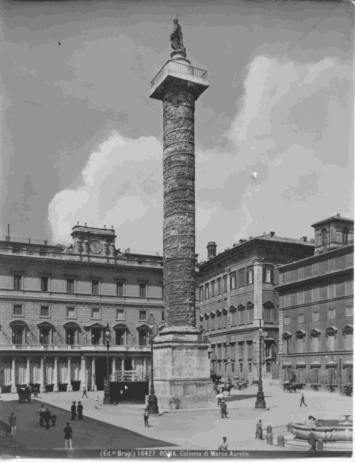 Roma. Colonna di Marco Aurelio.