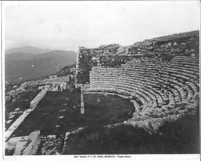 Segesta. - Teatro Greco.