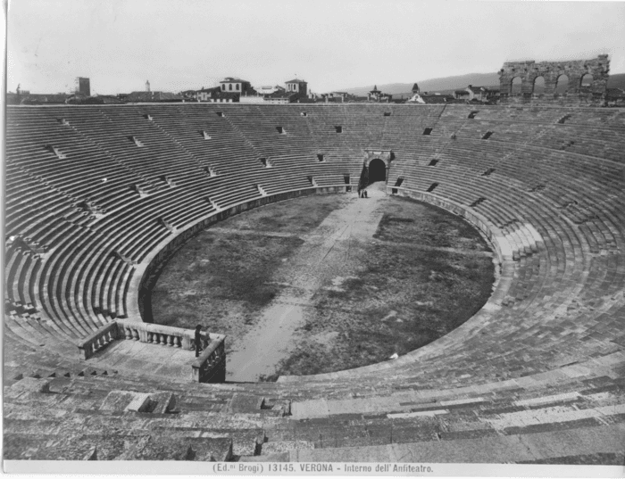 Verona - Interno dell' anfiteatro