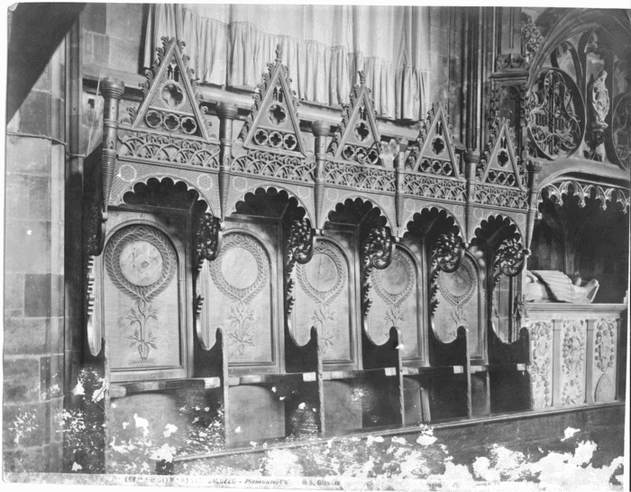 Saluzzo  (Piemonte) - Chiesa di S. Giovanni. Coro