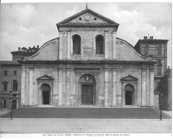 Torino - Cattedrale o S. Giovanni. La facciata