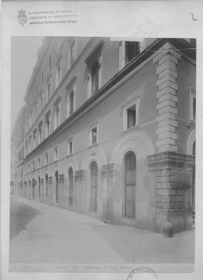 Palazzo Pichi - Architettura di Carlo Maderno