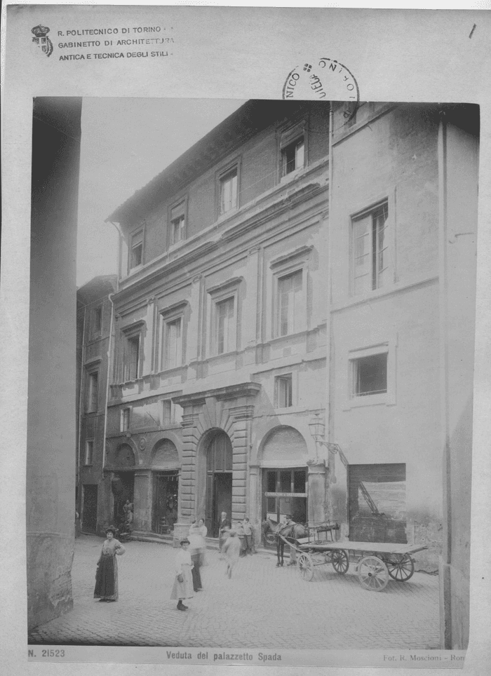 Veduta del palazzetto Spada