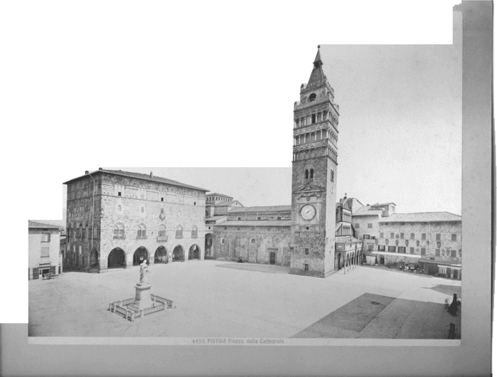 PISTOIA. Piazza della Cattedrale.