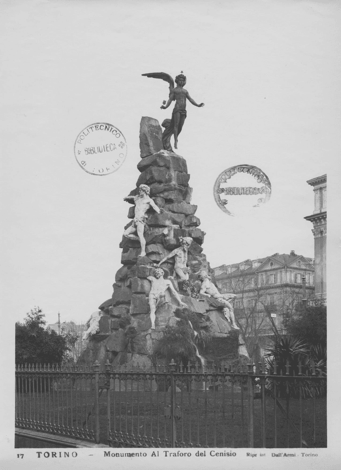 TORINO - Monumento Al Traforo del Cenisio