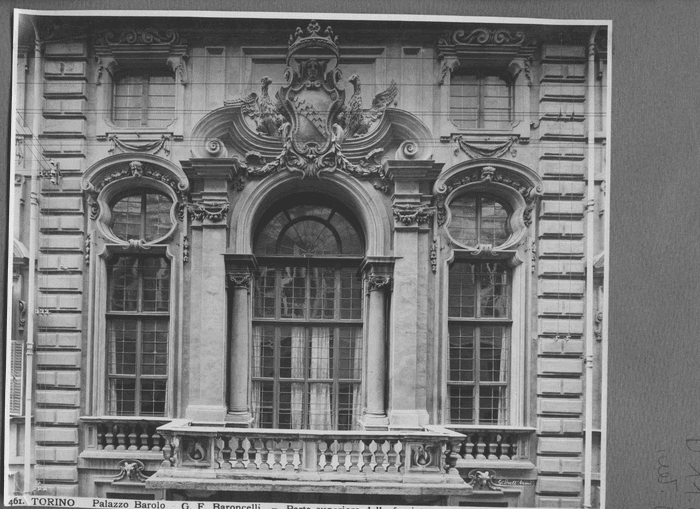 TORINO -Palazzo Graneri - G.F. Baroncelli - Salone d'entrata