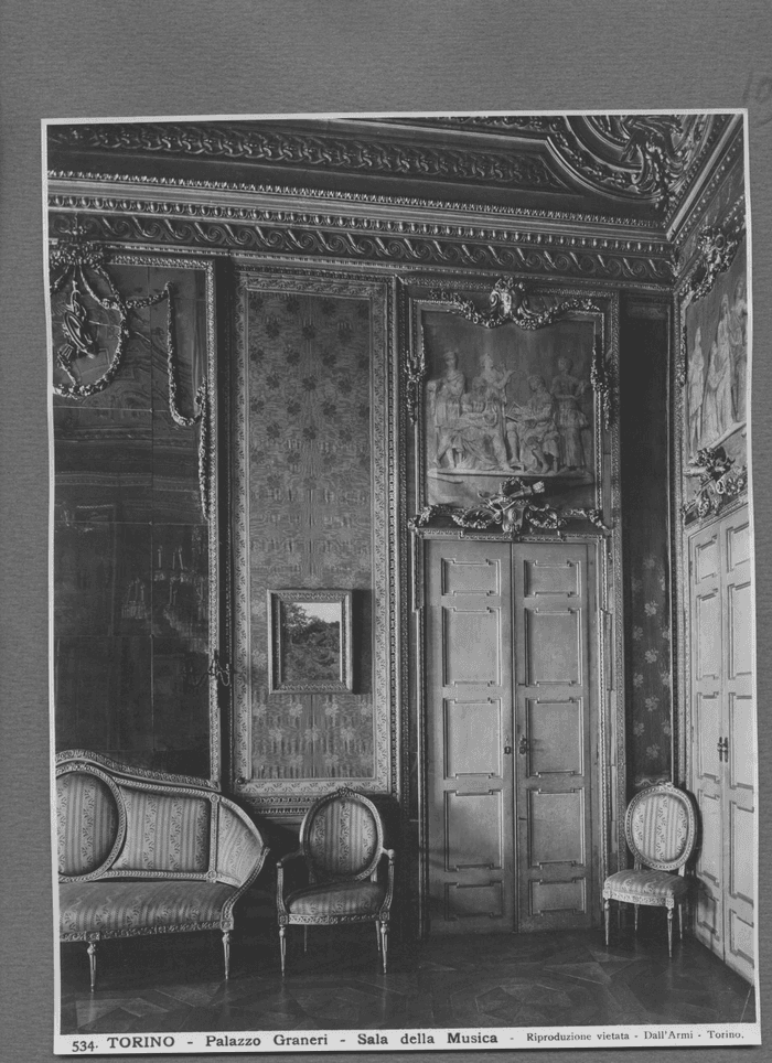 TORINO. Palazzo Graneri - Sala della Musica