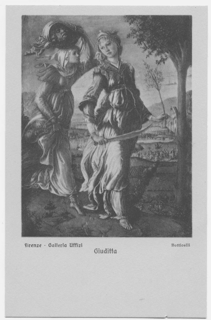 Giuditta (Sandro Botticelli) - (Firenze - Galleria Uffizi)