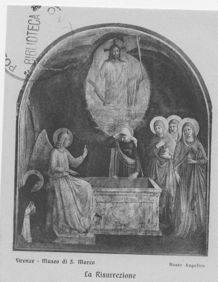 La Risurrezione (Beato Angelico)   -  (Firenze - Museo S. Marco)