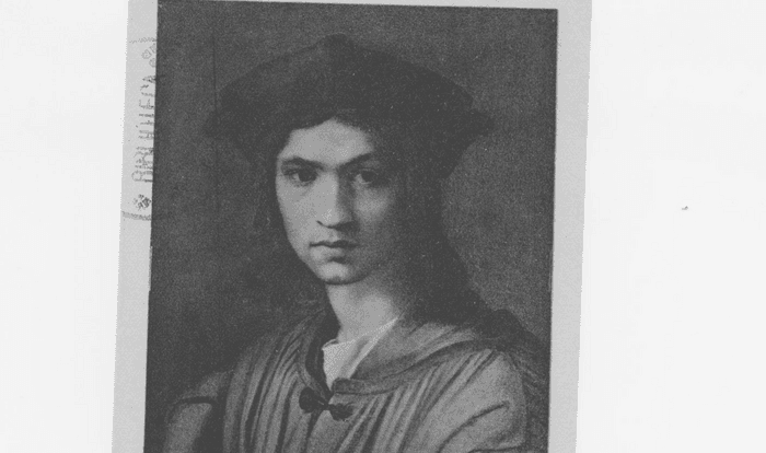 Ritratto d' Andrea del Sarto, dipinto da lui stesso   -  (Firenze - Galleria Uffizi)