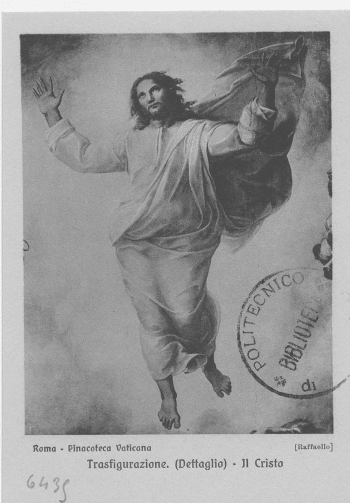 Trasfigurazione (Dettaglio) - Il Cristo (Raffaello) - (Roma - Pinacoteca Vaticano)