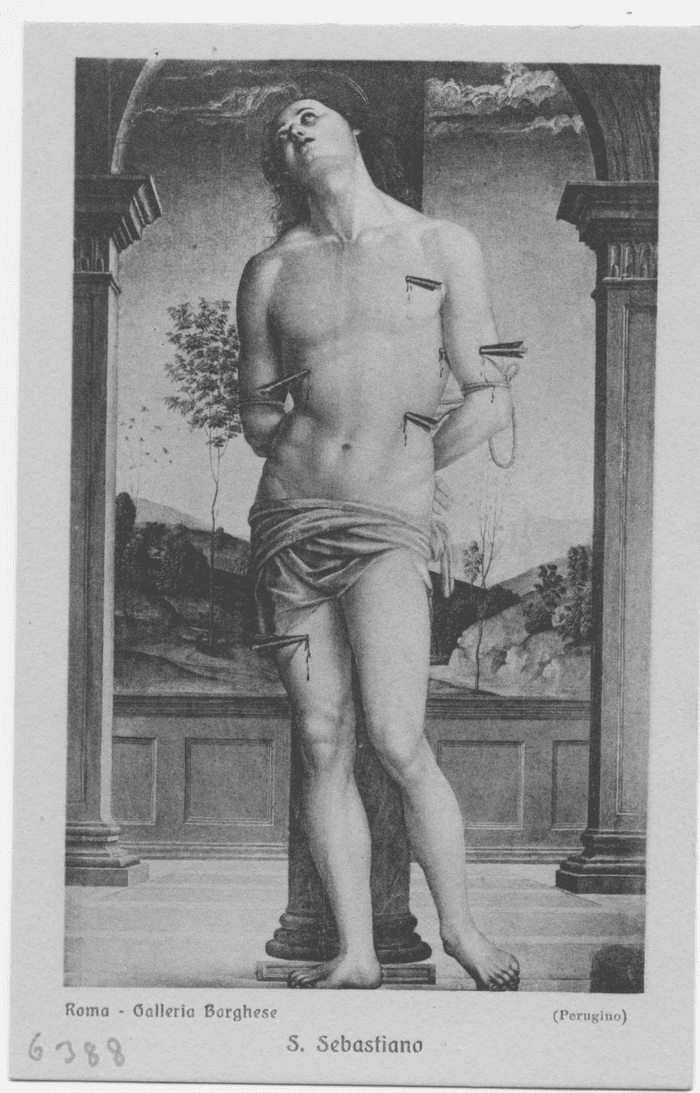 S. Sebastiano (Perugino) - (Roma - Galleria Borghese)