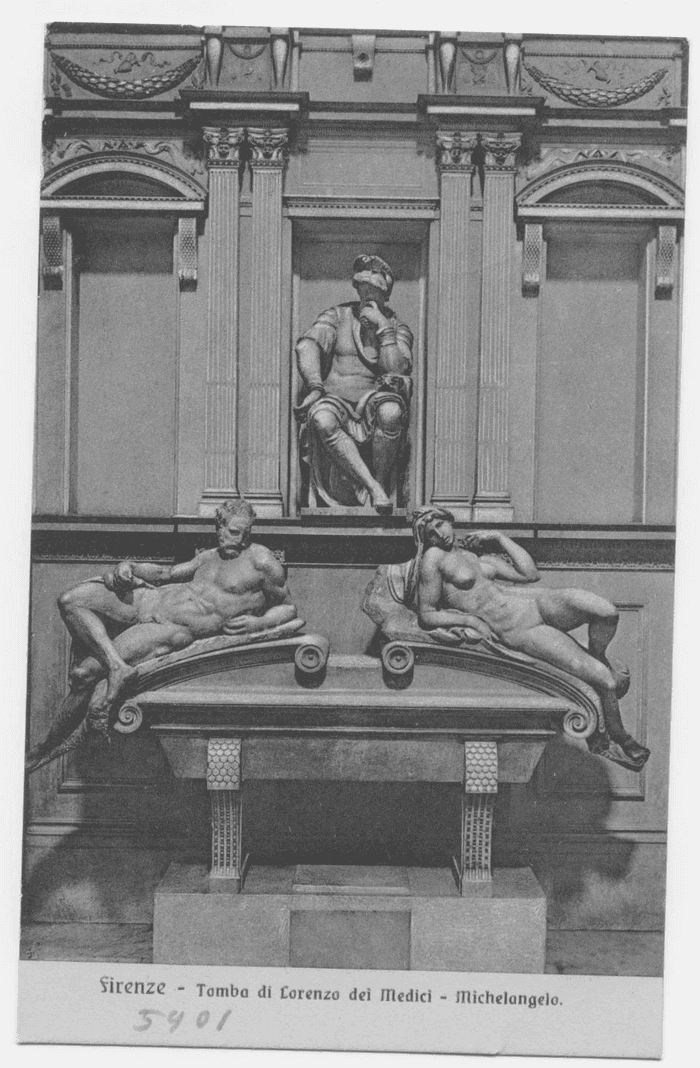 Tomba di Lorenzo dei Medici (Michelangiolo Buonarroti) - (Firenze)