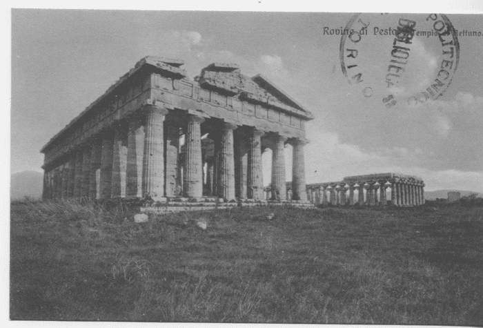 Rovina di Pesto - Tempio d Nettuno