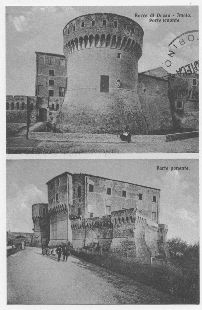 Rocca di Dozza - Imola - Parte levante - Parte Ponente