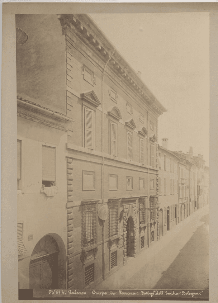 Palazzo Crispo in Ferrara. 