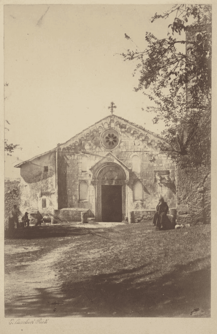 Antico tempio di S. Vittoria a Monteleone Sabino