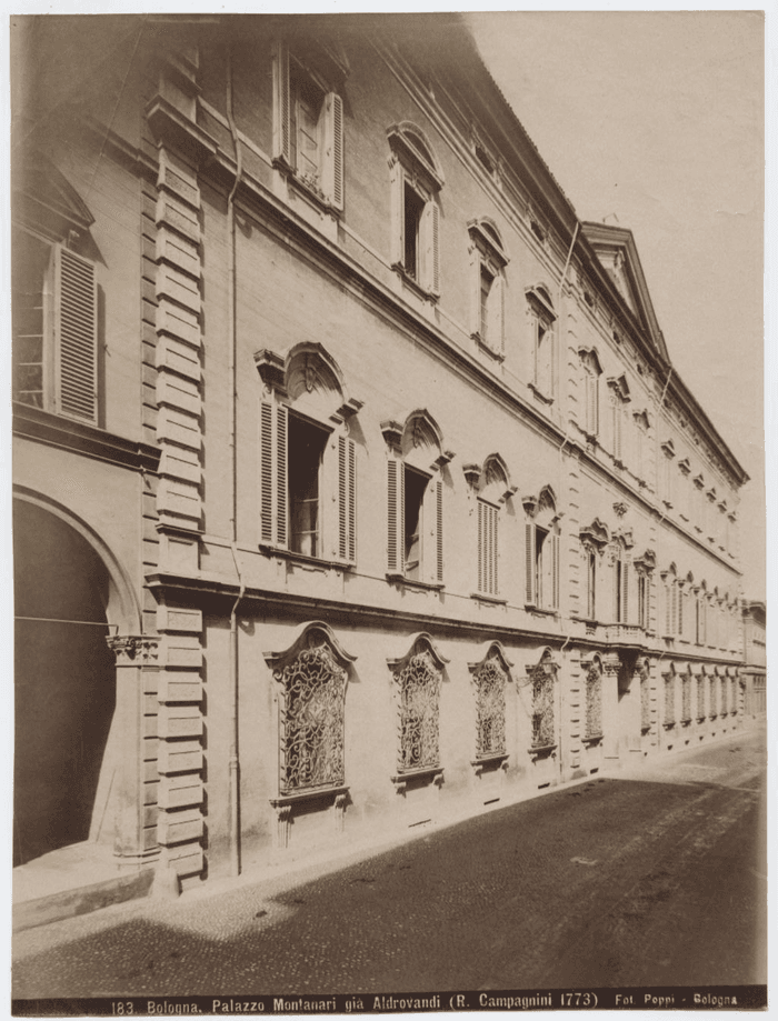 Bologna - Palazzo Montanari già Aldrovandi