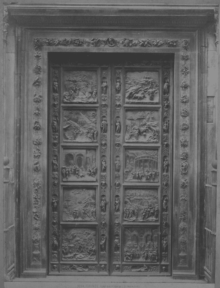 FIRENZE. Porta batt. (Ghib.) di Paradiso















