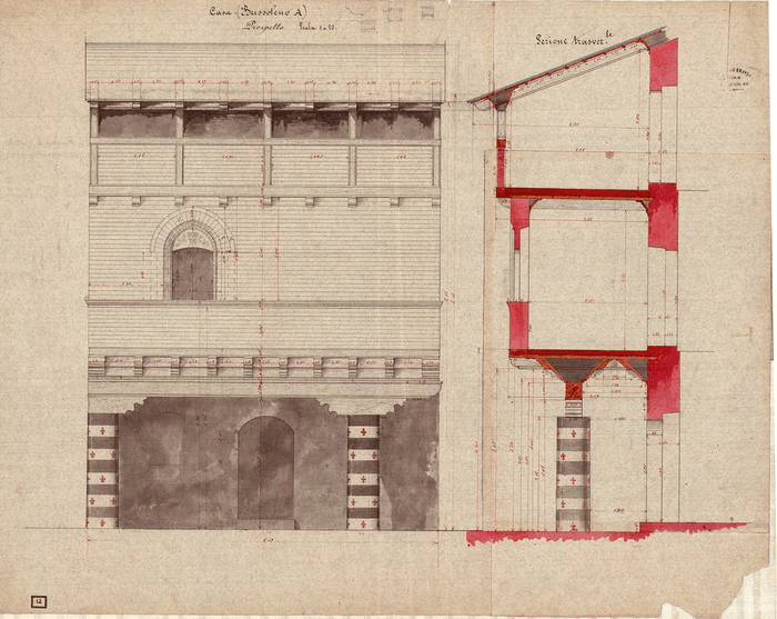 tav.12 - Bussoleno, casa Aschieri