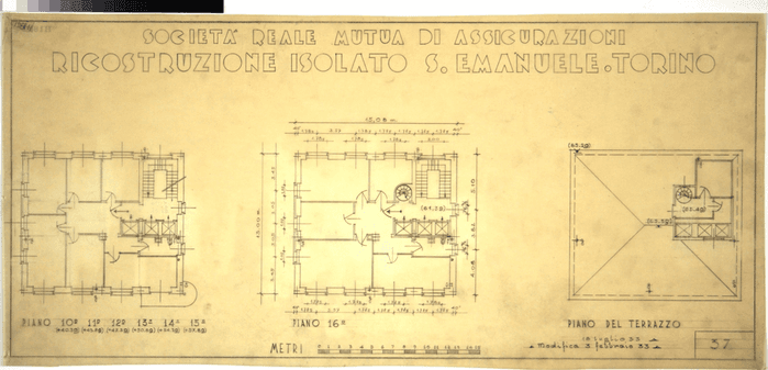 SOCIETA' REALE MUTUA DI ASSICURAZIONI/RICOSTRUZIONE ISOLATO S. EMANUELE. TORINO