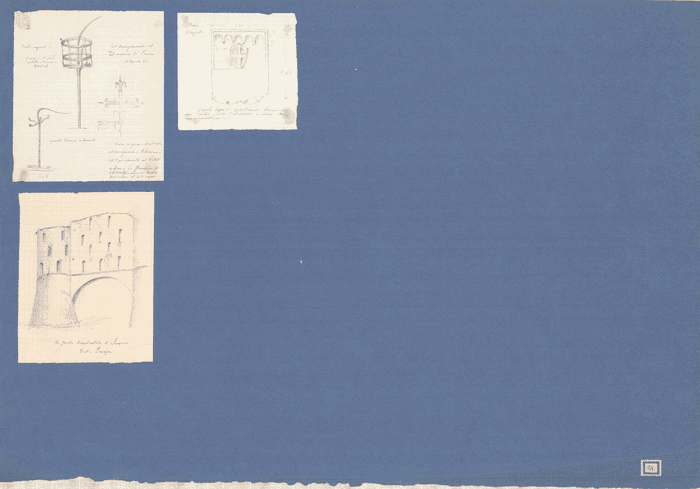 tav.61 - Susa, architetture fortificate e particolari decorativi