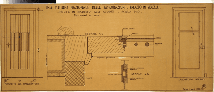 I.N.A. Palazzo in  Vercelli