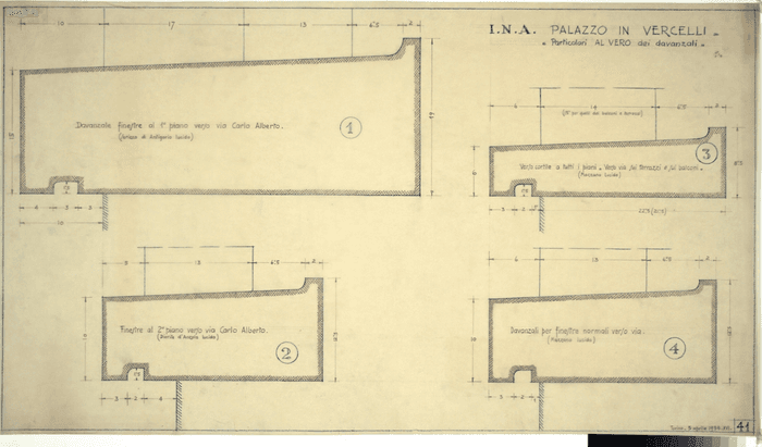 I.N.A. Palazzo in  Vercelli