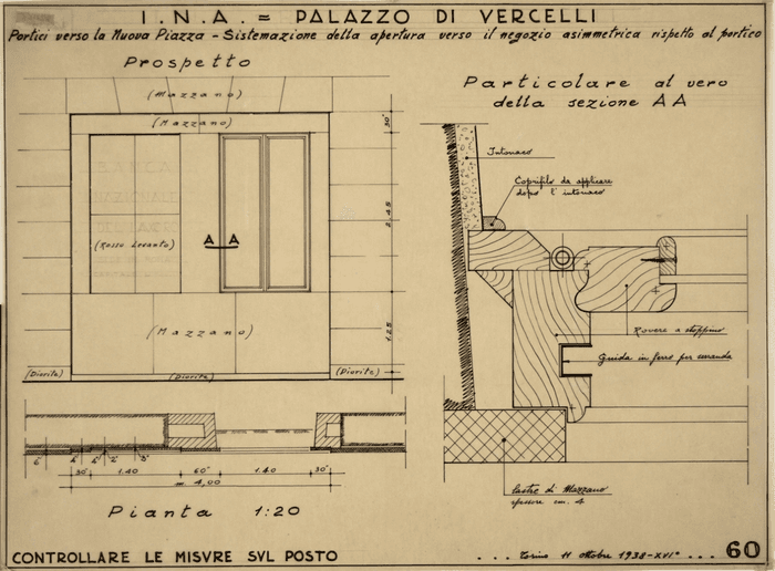 I.N.A. -Palazzo in Vercelli