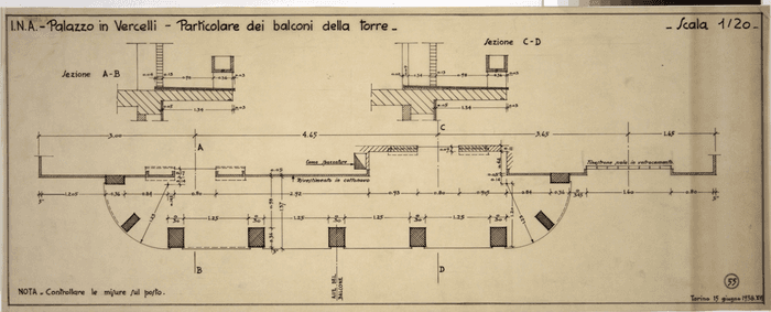 I.N.A.-Palazzo in  Vercelli