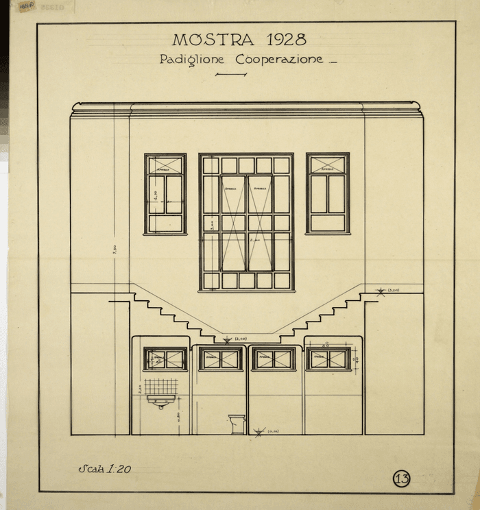 MOSTRA 1928/PADIGLIONE COOPERAZIONE