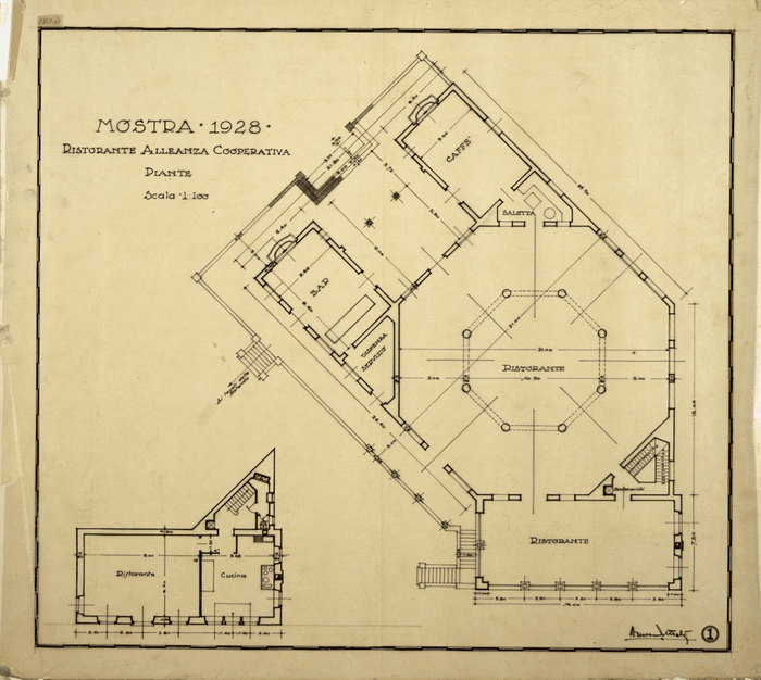 MOSTRA 1928/RISTORANTE ALLEANZA COOPERATIVA