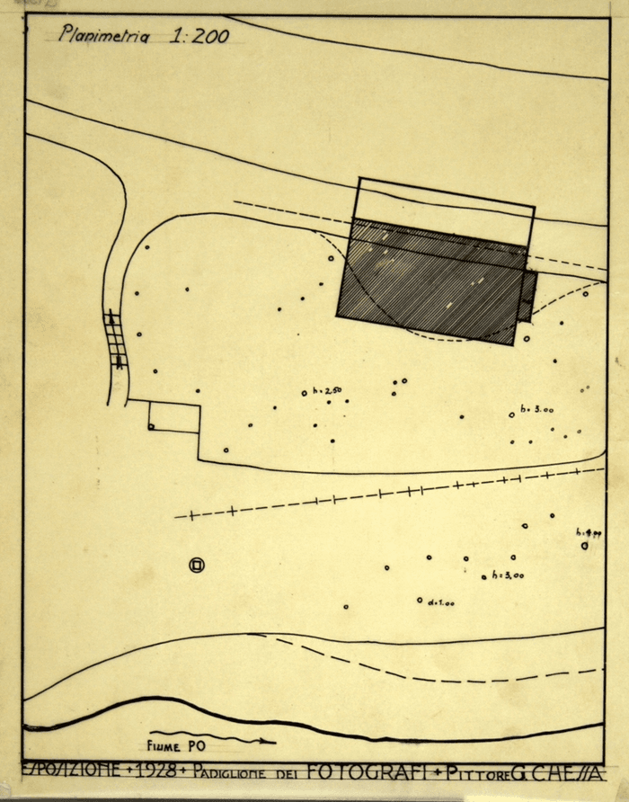 ESPOSIZIONE * 1928 * PADIGLIONE DEI FOTOGRAFI * PITTORE G. CHESSA