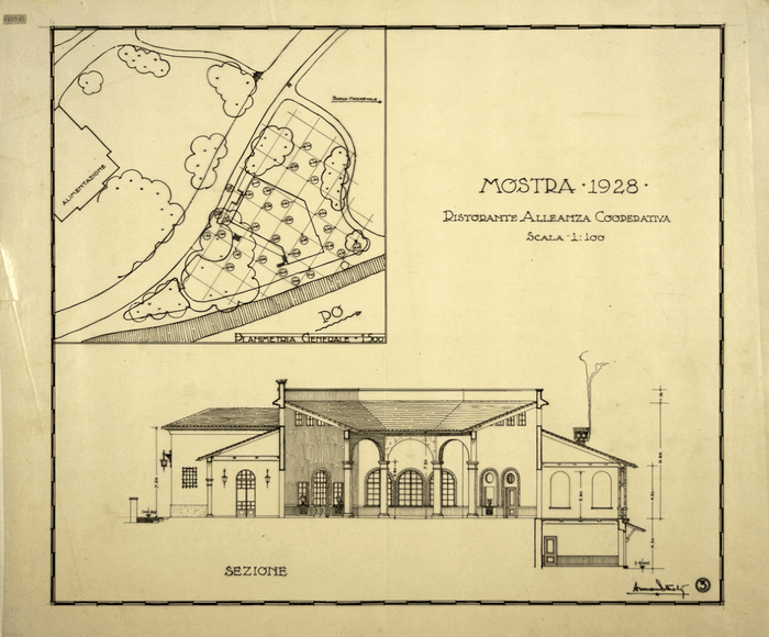 MOSTRA 1928 RISTORANTE ALLEANZA COOPERATIVA