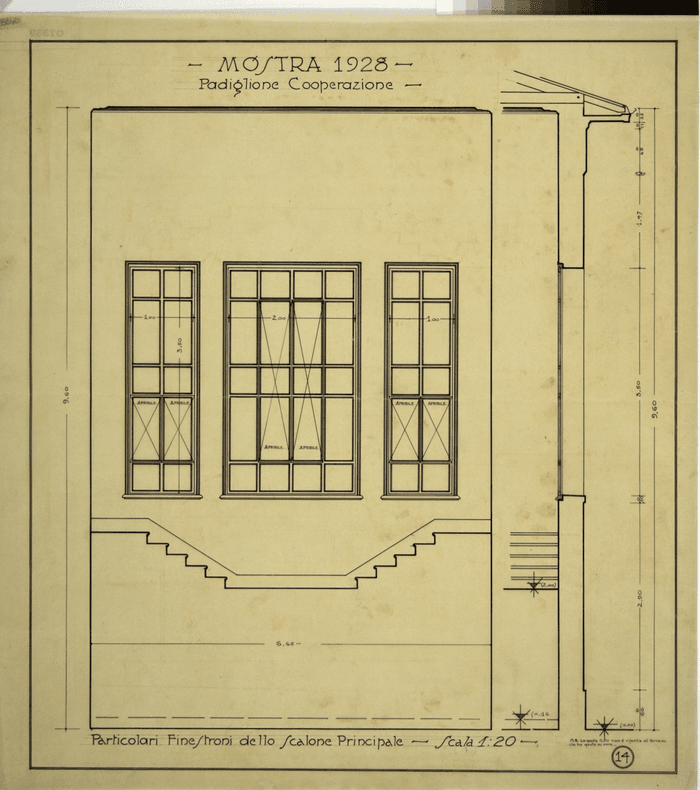 MOSTRA 1928/PADIGLIONE COOPERAZIONE