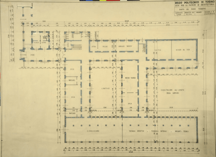 Regio Politecnico di Torino/Sede per la facoltà di Architettura