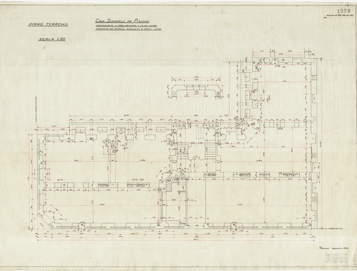 CASA SIGNORILE DA PIGIONE / PIANO TERRENO