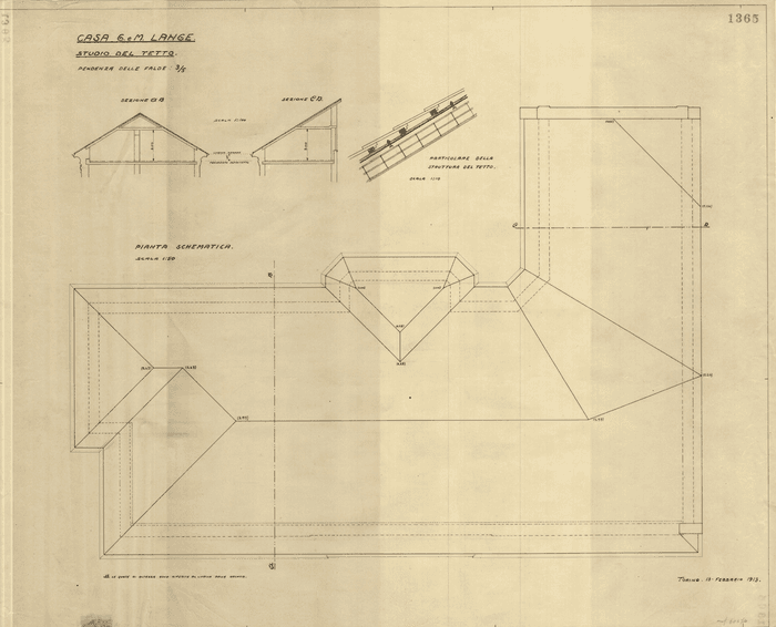 CASA G. e M. LANGE / STUDIO DEL TETTO