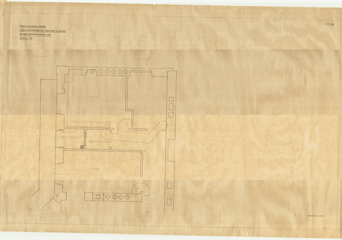 CASA G. e M. LANGE - TORINO / IMPIANTO APPARECCHI SANITARI E CUCINE / ALLOGGIO QUARTO PIANO SUD