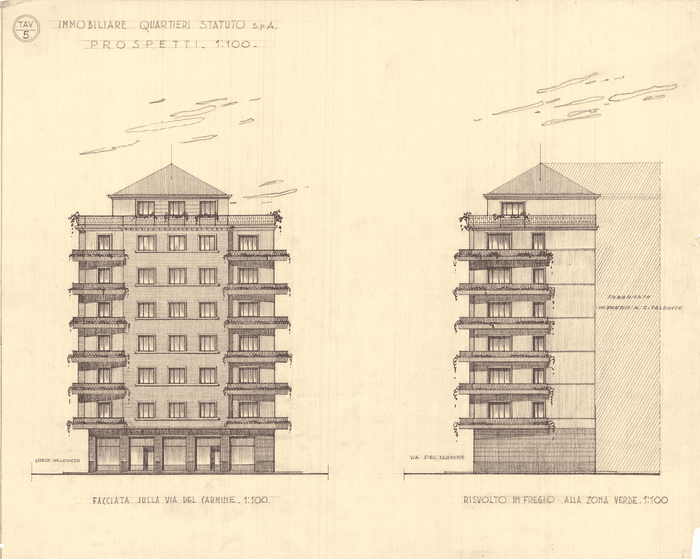 Casa di via Nota e Quartieri Statuto, Torino