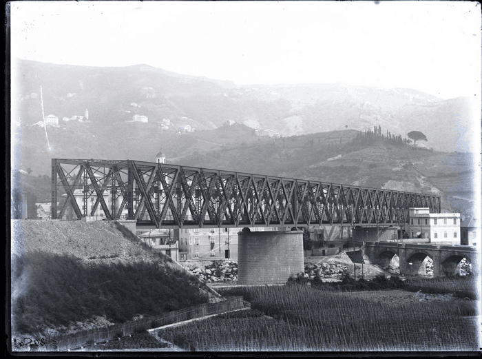 Ponte ferroviario sullo Stura, linea Genova – Ovada – Asti