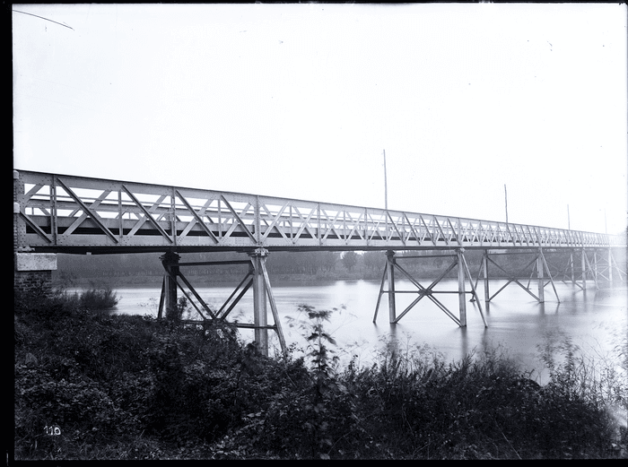 Ponte stradale sull’Oglio a Isola Dovarese