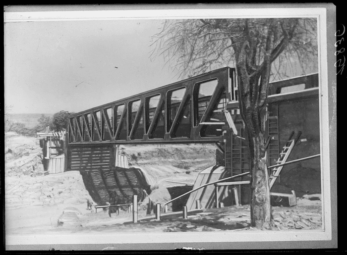 Ponte sul fiume Mareb in Eritrea (A.O.I. - Africa Orientale Italiana)