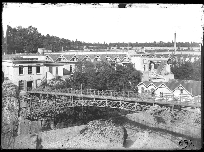 Ponte San Pietro, passerella sul Brembo